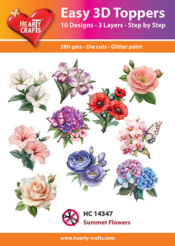 Hearty Crafts Easy 3D Toppers