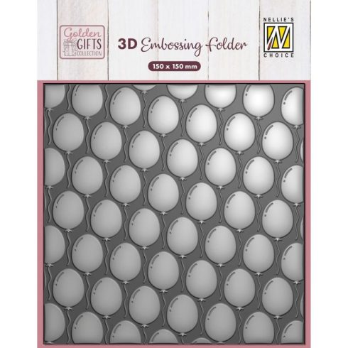 Nellie’s Choise 3D kohokuviointikansio – BALLOONS