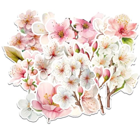 Paper Favourites Die-Cuts – Floral Spring leikekuvat (21 kpl)
