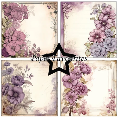Paper Favourites Mauve paperilajitelma