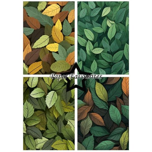 Paper Favourites – Forest Leaves paperilajitelma A5 2