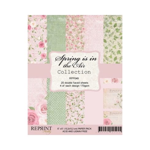 Reprint – Spring is in the Air paperilajitelma 15 x 15 cm