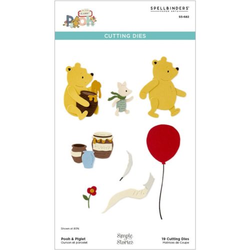 Spellbinders stanssi – POOH & PIGLET