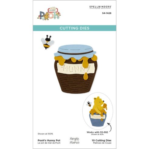Spellbinders stanssi – POOH´S HUNNY POT