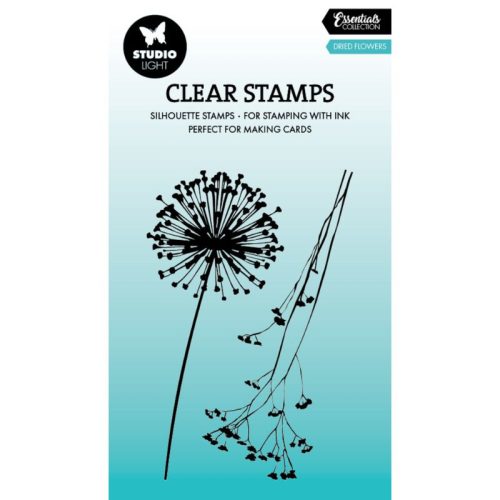 Studio Light Clear Stamp – Dried Flowers leimasinsetti