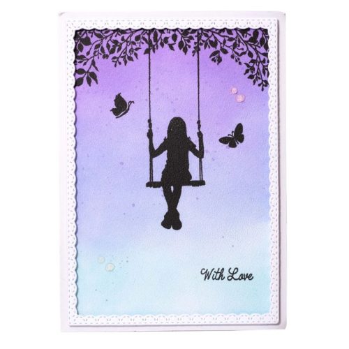 Studio Light Clear Stamp – Swinging leimasinsetti - Image 2