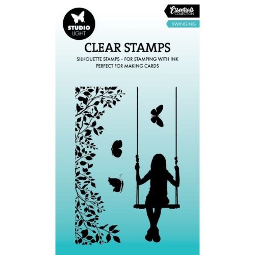 Studio Light Clear Stamp – Swinging leimasinsetti