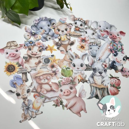 Studio Light Die-Cuts – Let Yourself Bloom leikekuvat (18 kpl) - Image 5