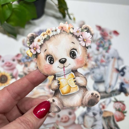 Studio Light Die-Cuts – Let Yourself Bloom leikekuvat (18 kpl) - Image 2