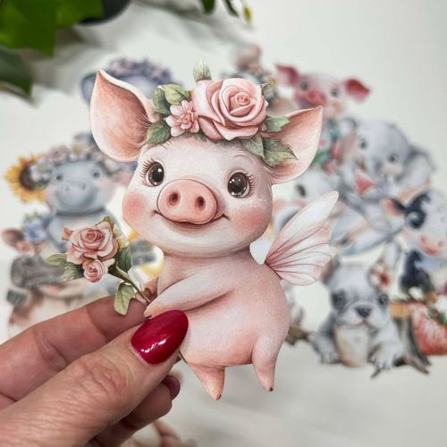 Studio Light Die-Cuts – Let Yourself Bloom leikekuvat (18 kpl) - Image 3