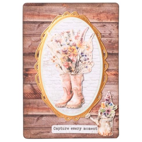 Studio Light Die Cut Designer Paper Pad – Country Roads paperilehtio A4 2