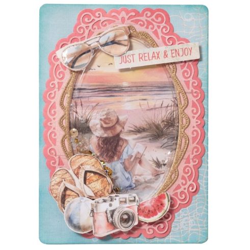 Studio Light Die Cut Designer Paper Pad – Summer Celebration paperilehtio A4 3