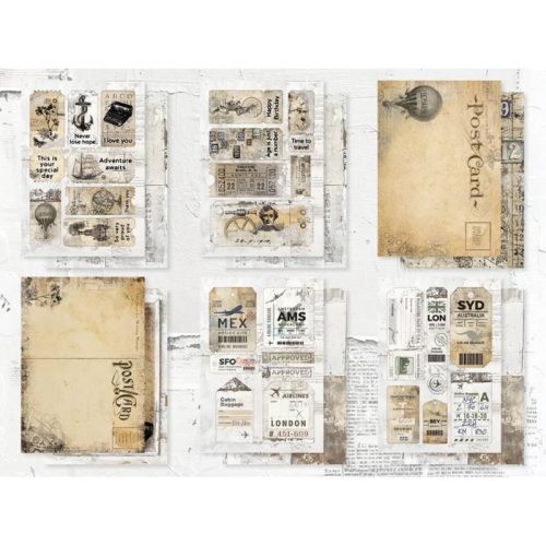 Studio Light Mini Paper Pad – Vintage Inventions paperilehtiö A7 - Image 2