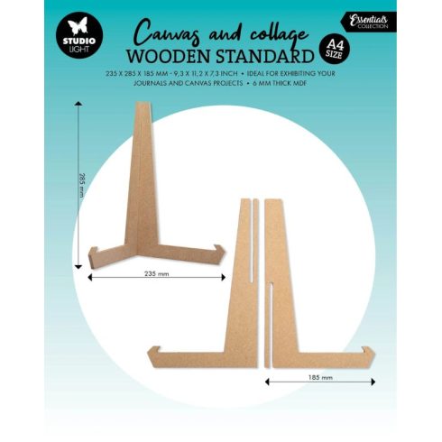 Studio Light – MDF Wooden Stand teline A4