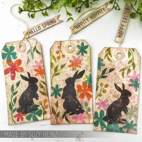 Tim Holtz Stampers Anonymous – Spring, Gingham, and Dot Line leimasinsetti + sapluuna - Bild 2