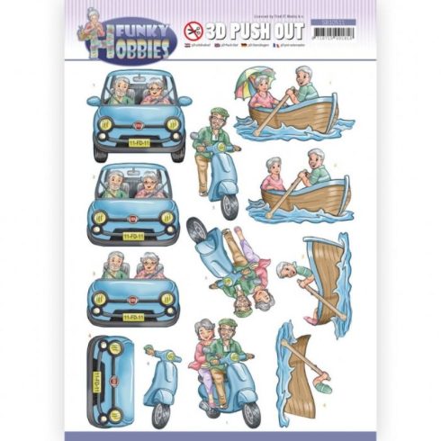 Yvonne Creations 3D-arkki – Funky Hobbies A Day Out