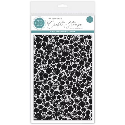 Craft Consortium Clear Stamps – Bubble Wrap leimasin