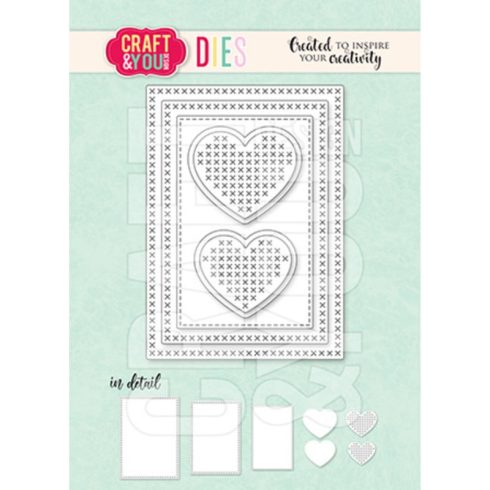 Craft & You Design stanssi – ATC CROSS STITCHES