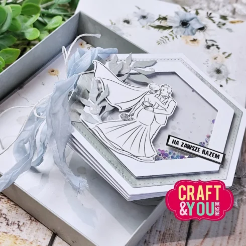 Craft You Design stanssi – HEXAGON BASE2