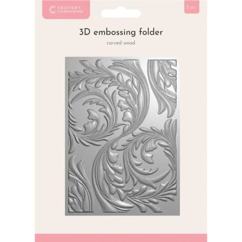 Crafter’s Companion 3D kohokuviointikansio – CARVED WOOD