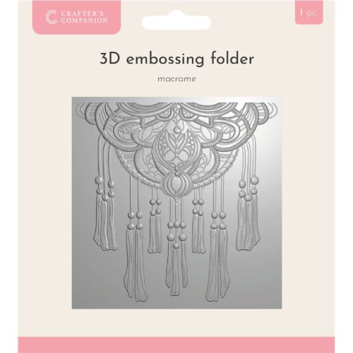 Crafter’s Companion 3D kohokuviointikansio – MACRAME
