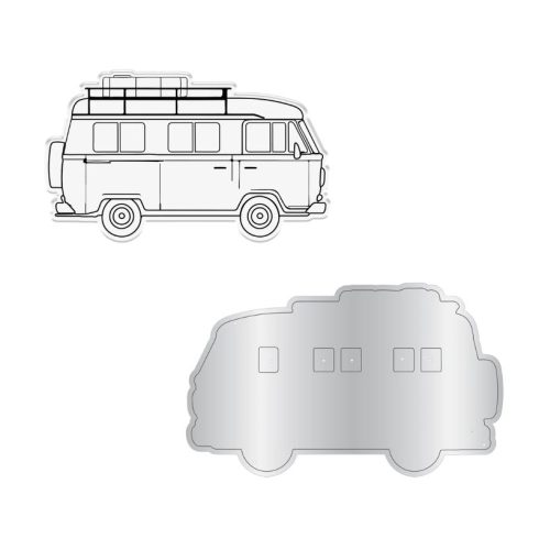 Crafters Companion Stamp and Die stanssi ja leimasin – ENJOY THE JOURNEY 3
