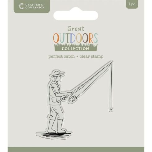 Crafter’s Companion Stamp – Perfect Catch leimasin