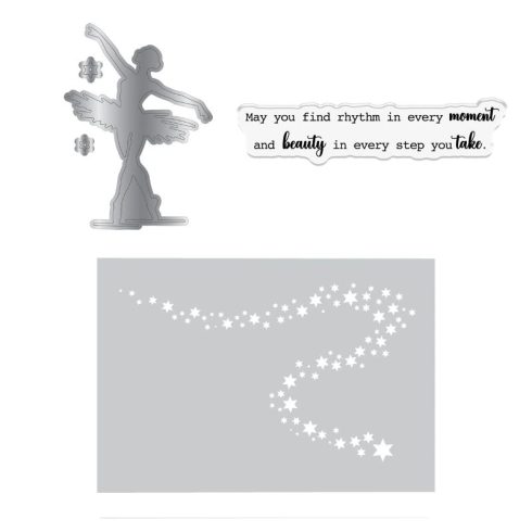 Crafters Companion stanssi leimasin sapluuna – BEAUTY IN EVERY STEP 2