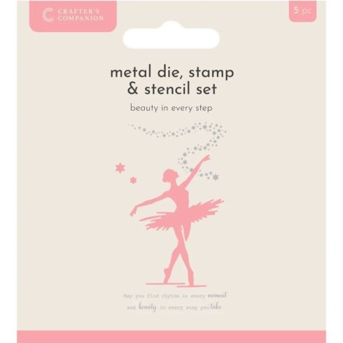 Crafter’s Companion stanssi-leimasin-sapluuna – BEAUTY IN EVERY STEP
