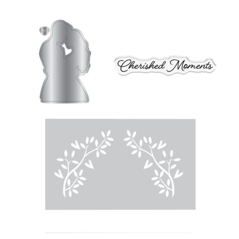 Crafters Companion stanssi leimasin sapluuna – CHERISHED MOMENTS 2