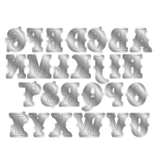 Crafter’s Companion stanssi – CARNIVAL ALPHABET - Bild 5