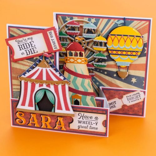 Crafter’s Companion stanssi – CARNIVAL ALPHABET - Bild 4