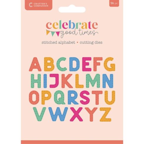 Crafter’s Companion stanssi – STITCHED ALPHABET
