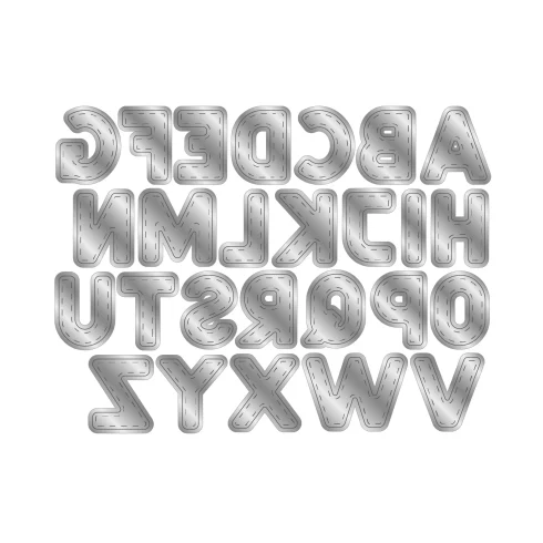 Crafters Companion stanssi – STITCHED ALPHABET