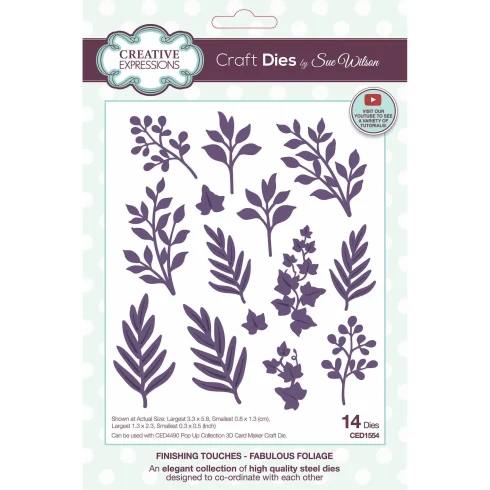 Creative Expressions stanssi – FABULOUS FOLIAGE