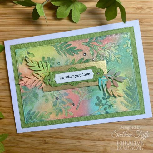 Creative Expressions stanssi – FABULOUS FOLIAGE2