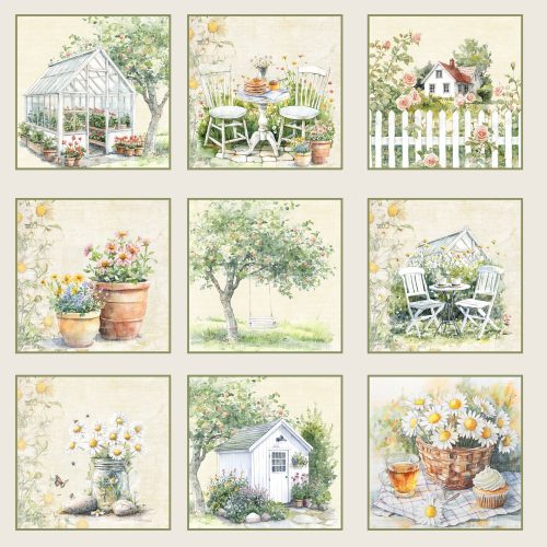 Reprint – Summer paperilajitelma 20 x 20 cm - Image 6