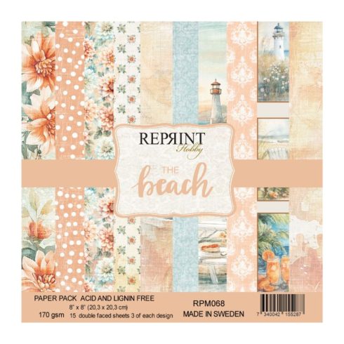 Reprint – The Beach paperilajitelma 20 x 20 cm