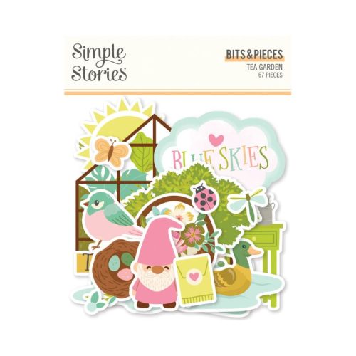 Simple Stories – Bits & Pieces Tea Garden leikekuvat (67 kpl) - Bild 2