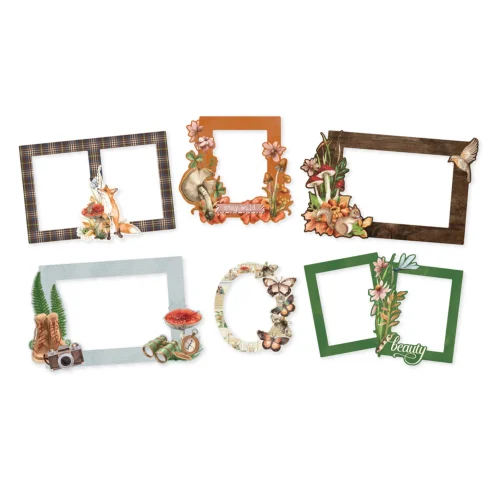 Simple Stories – Chipboard Frames Simple Vintage Woodlands kehykset
