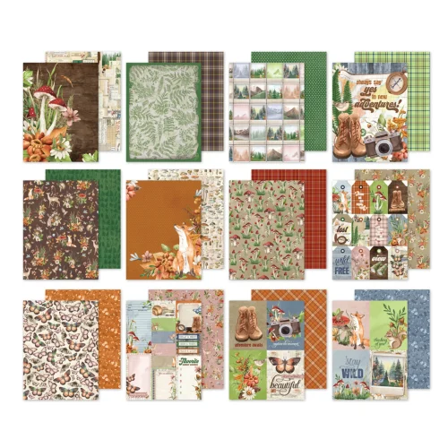Simple Stories – Simple Vintage Woodlands paperilehtiö (6″x8″) - Bild 2