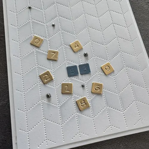 Simple and Basic stanssi – ALPHABET CHIPS - Image 2