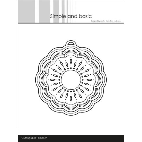 Simple and Basic stanssi – DOILY ON A TAG