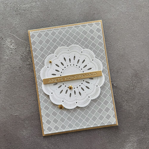 Simple and Basic stanssi – DOILY ON A TAG - Bild 6