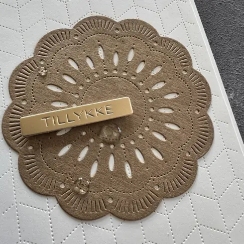 Simple and Basic stanssi – DOILY ON A TAG4