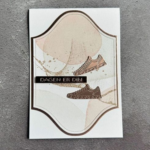 Simple and Basic stanssi – MINI SHOES 1