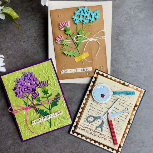 Spellbinders 3D kohokuviointikansio FIELD NOTES4