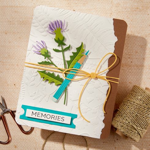 Spellbinders 3D kohokuviointikansio FIELD NOTES5