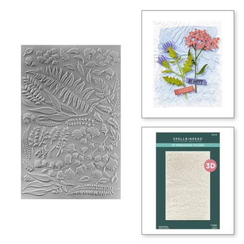 Spellbinders 3D kohokuviointikansio FIELD NOTES6
