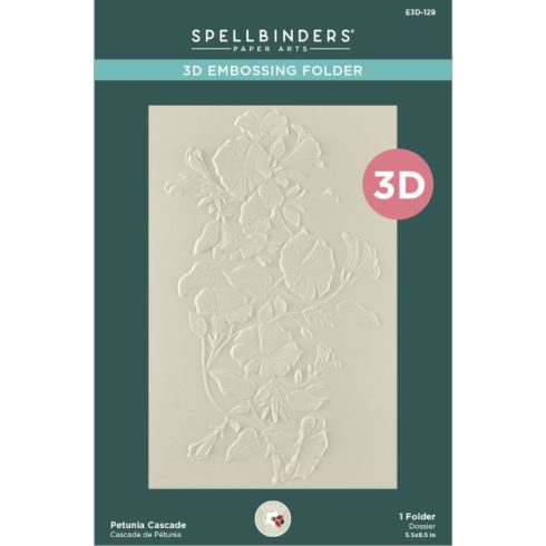 Spellbinders 3D kohokuviointikansio – PETUNIA CASCADE